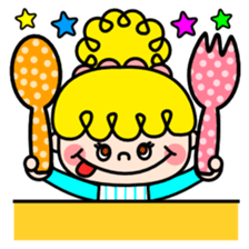 Colorful pop Sarueru chan sticker #3588901