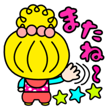 Colorful pop Sarueru chan sticker #3588902