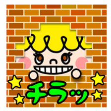 Colorful pop Sarueru chan sticker #3588905