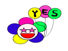 Colorful Flowers sticker #3589829