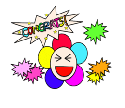 Colorful Flowers sticker #3589832