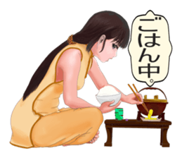 kung fu momo-chan sticker #3589885