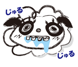 mokumoku san sticker #3589958