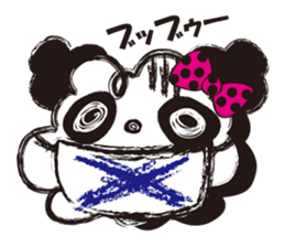 mokumoku san sticker #3589963