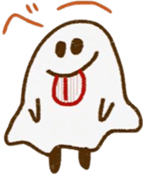 A kawaii ghost sticker #3590612