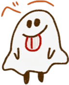 A kawaii ghost sticker #3590612