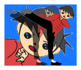 Kung Fu Girl A Go Go sticker #3590835