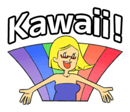 Kawaii MAGGIE-chan stickers! sticker #3591034