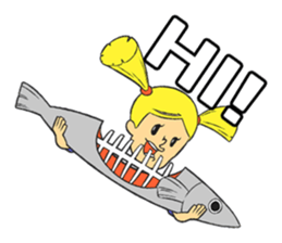 Kawaii MAGGIE-chan stickers! sticker #3591036