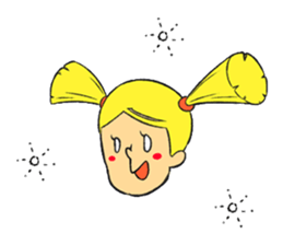 Kawaii MAGGIE-chan stickers! sticker #3591038