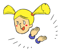Kawaii MAGGIE-chan stickers! sticker #3591041
