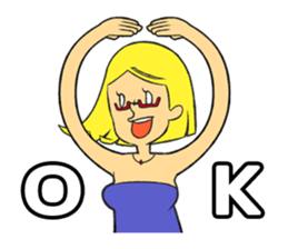 Kawaii MAGGIE-chan stickers! sticker #3591044