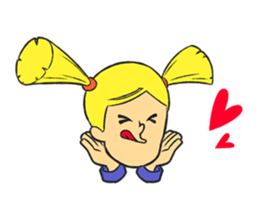 Kawaii MAGGIE-chan stickers! sticker #3591049