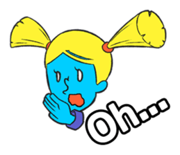 Kawaii MAGGIE-chan stickers! sticker #3591050