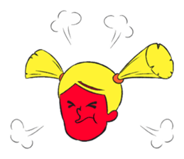 Kawaii MAGGIE-chan stickers! sticker #3591051