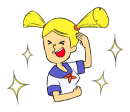Kawaii MAGGIE-chan stickers! sticker #3591058
