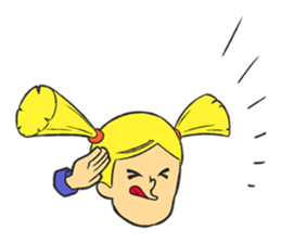 Kawaii MAGGIE-chan stickers! sticker #3591061