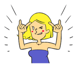 Kawaii MAGGIE-chan stickers! sticker #3591063