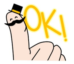 FINGER FAMILY yubi-nin sticker #3592066