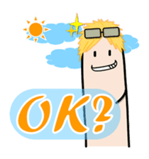 FINGER FAMILY yubi-nin sticker #3592069