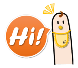 FINGER FAMILY yubi-nin sticker #3592070