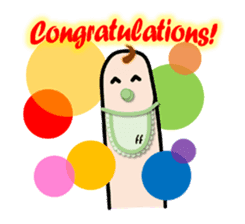 FINGER FAMILY yubi-nin sticker #3592073