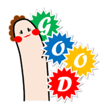 FINGER FAMILY yubi-nin sticker #3592076