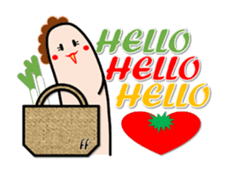 FINGER FAMILY yubi-nin sticker #3592082