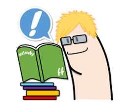 FINGER FAMILY yubi-nin sticker #3592090