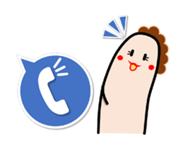 FINGER FAMILY yubi-nin sticker #3592091