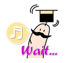 FINGER FAMILY yubi-nin sticker #3592092