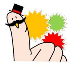 FINGER FAMILY yubi-nin sticker #3592095