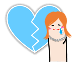 FINGER FAMILY yubi-nin sticker #3592101