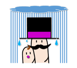 FINGER FAMILY yubi-nin sticker #3592103