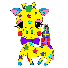 Colorful"Animal sticker"