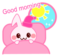 Messenger Rabbit 3 -Basics-(English) sticker #3592346