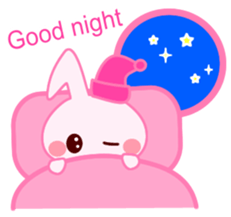 Messenger Rabbit 3 -Basics-(English) sticker #3592347