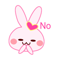 Messenger Rabbit 3 -Basics-(English) sticker #3592358