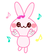 Messenger Rabbit 3 -Basics-(English) sticker #3592360