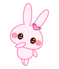 Messenger Rabbit 3 -Basics-(English) sticker #3592363