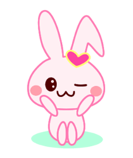 Messenger Rabbit 3 -Basics-(English) sticker #3592364