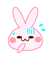 Messenger Rabbit 3 -Basics-(English) sticker #3592368