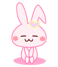 Messenger Rabbit 3 -Basics-(English) sticker #3592372