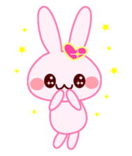Messenger Rabbit 3 -Basics-(English) sticker #3592377