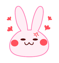 Messenger Rabbit 3 -Basics-(English) sticker #3592383