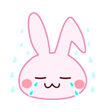 Messenger Rabbit 3 -Basics-(English) sticker #3592384