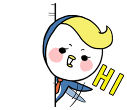Little Penguin WEI-GU-LI sticker #3592549