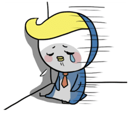 Little Penguin WEI-GU-LI sticker #3592553