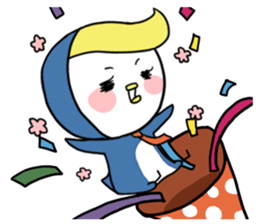 Little Penguin WEI-GU-LI sticker #3592554