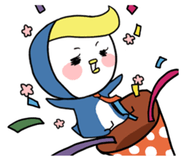 Little Penguin WEI-GU-LI sticker #3592554